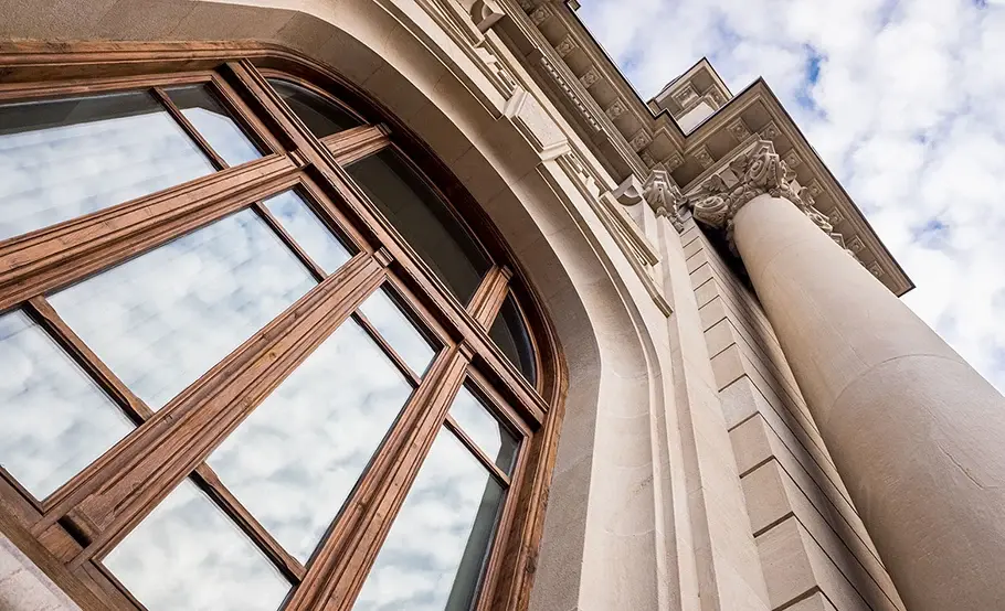 Institutional building